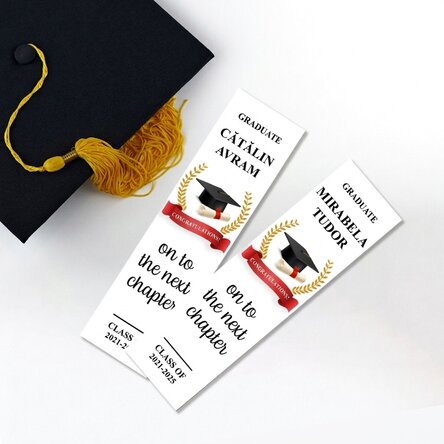 Personalised bookmark text - Graduation