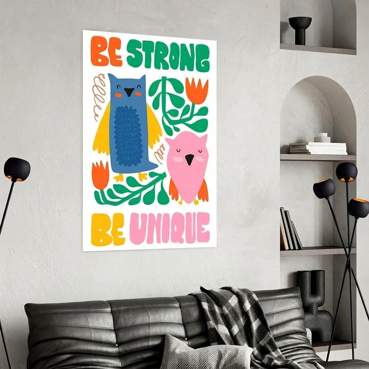 Poster „Strong & unique“