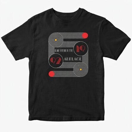 Personalisiertes Baumwoll-T-Shirt mit Aufdruck – Bauhaus Birthday