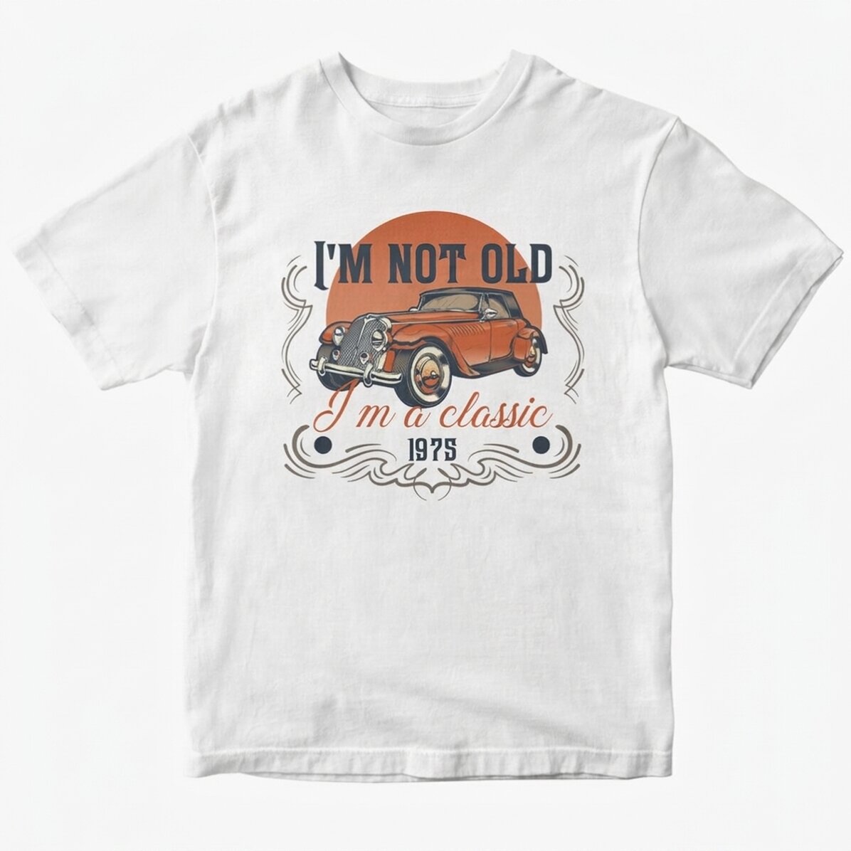 Personalisiertes Baumwoll-T-Shirt mit Aufdruck – „I