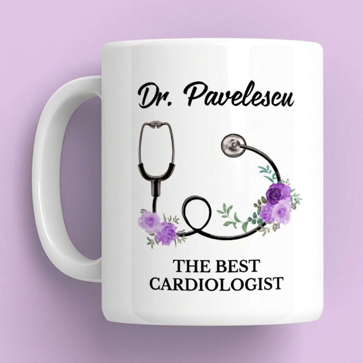 Personalisierte Tasse mit Aufdruck – Der beste Arzt
