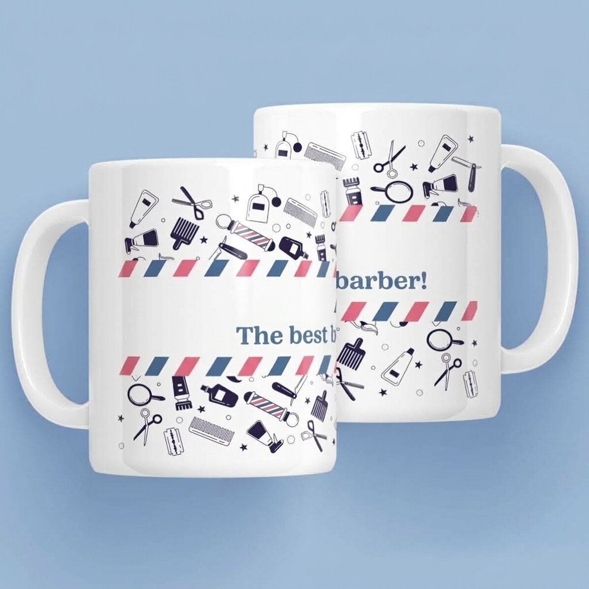 Personalisierter Becher mit Aufdruck – Hair Stylist