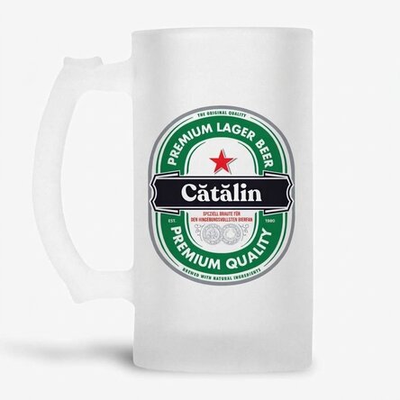 Personalisierter Bierkrug mit Botschaft – Der treueste Bierfan