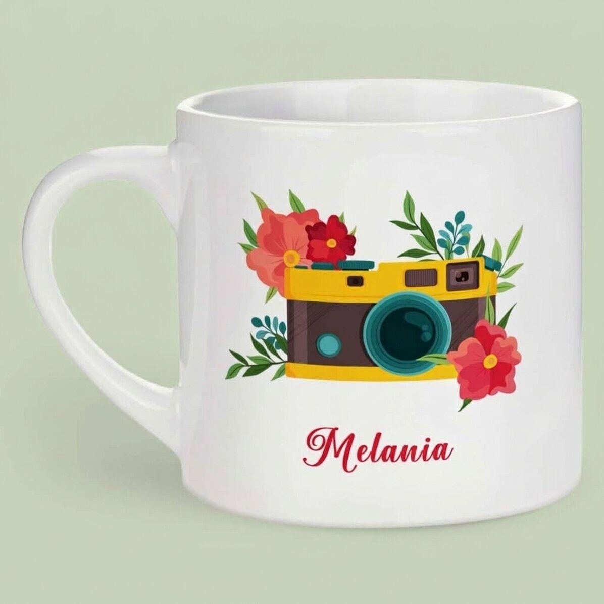 Personalisierte Espressotasse mit Namen – Fotograf