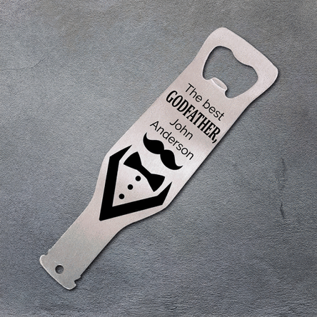 Personalised beer opener with message - Best Nas
