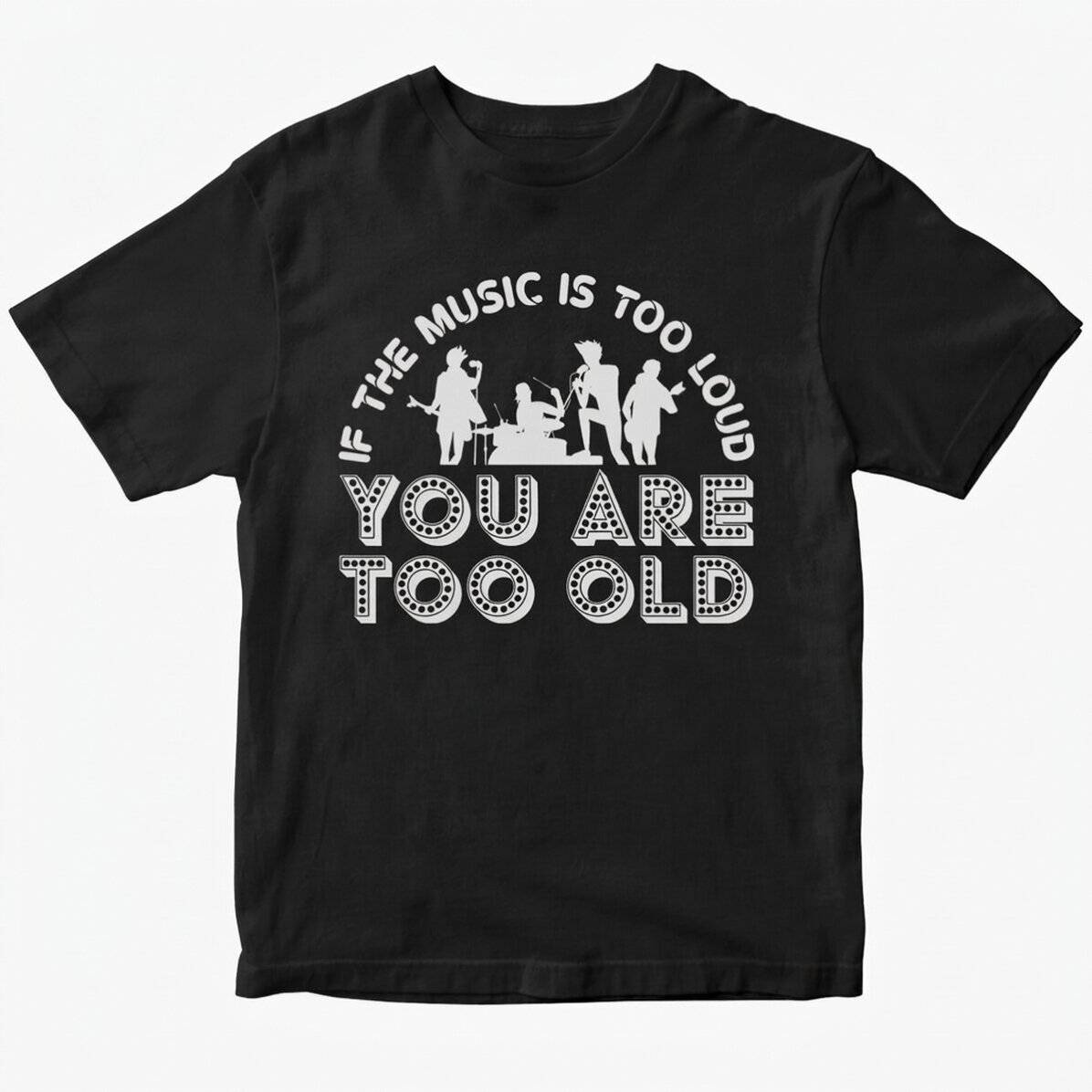 Personalisiertes Baumwoll-T-Shirt – Musik