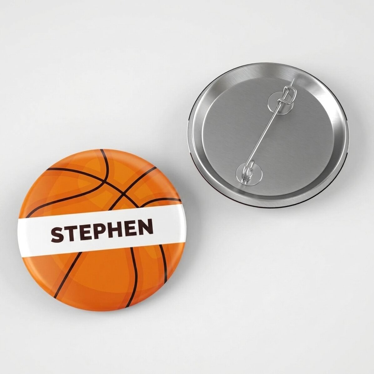 Personalisiertes Namensschild – Basketball