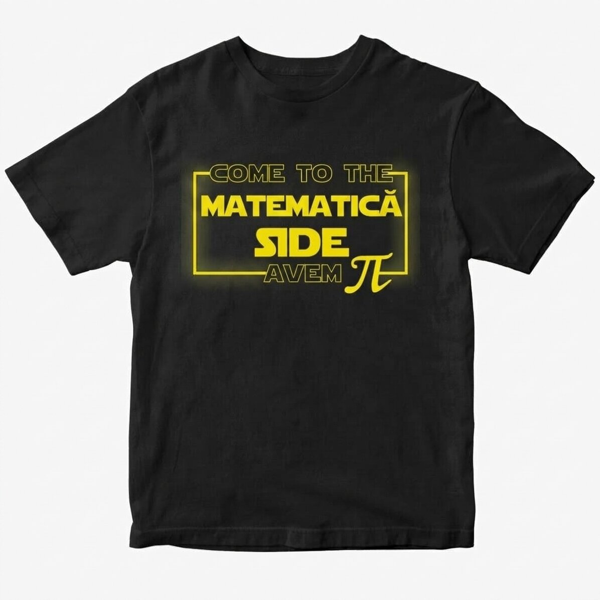 Personalisiertes Baumwoll-T-Shirt – Math Side