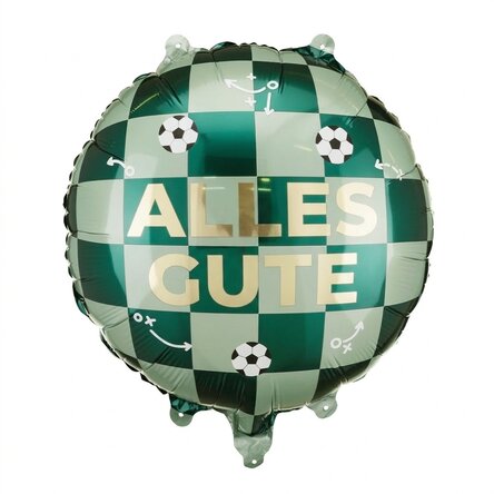 Ballon – Fußball „Happy Birthday“