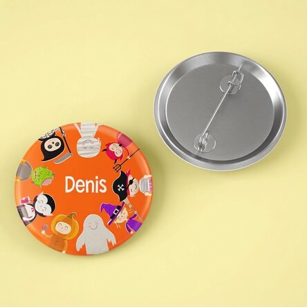 Personalisiertes Namensschild – Halloween
