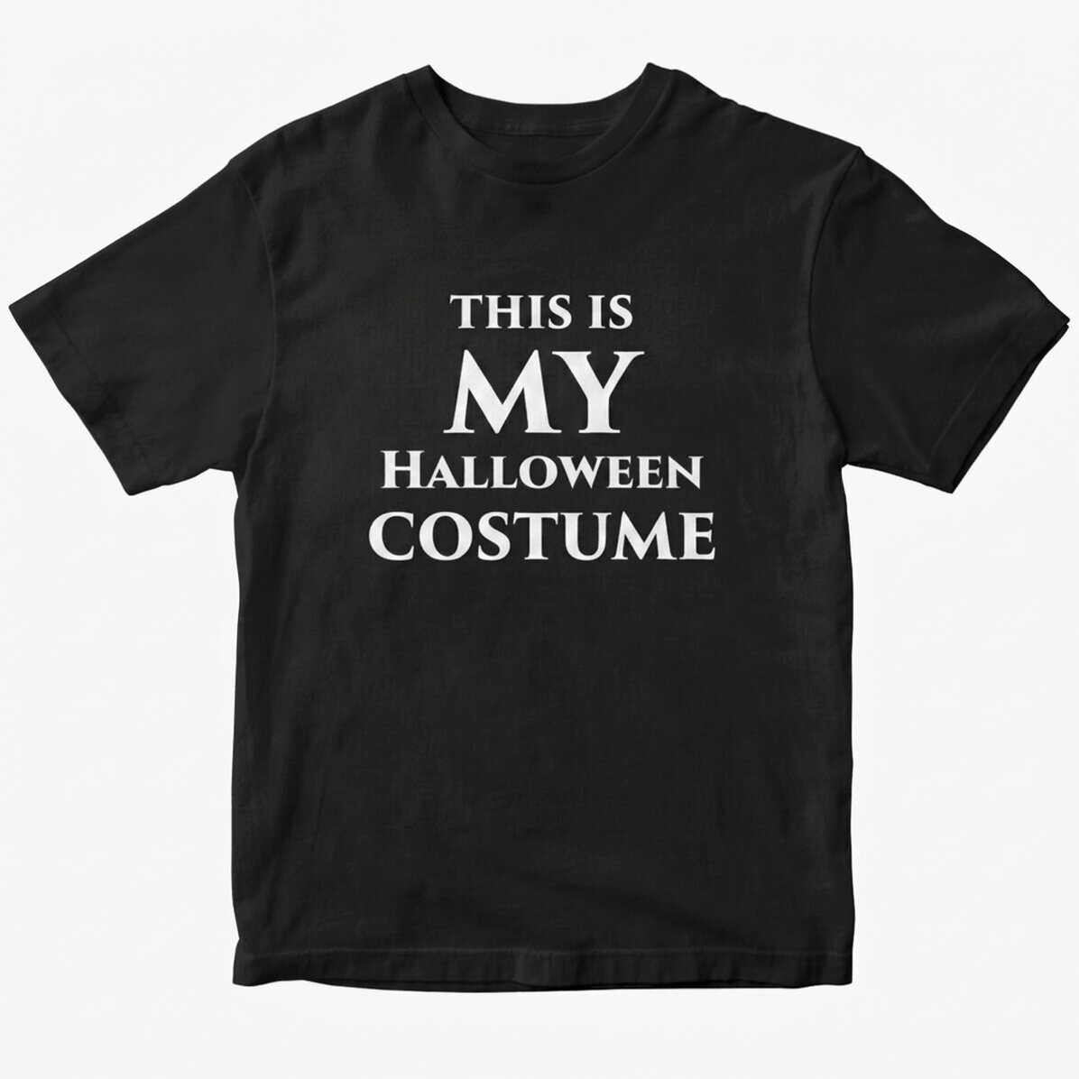 Personalisiertes Baumwoll-T-Shirt mit Aufdruck – Halloween