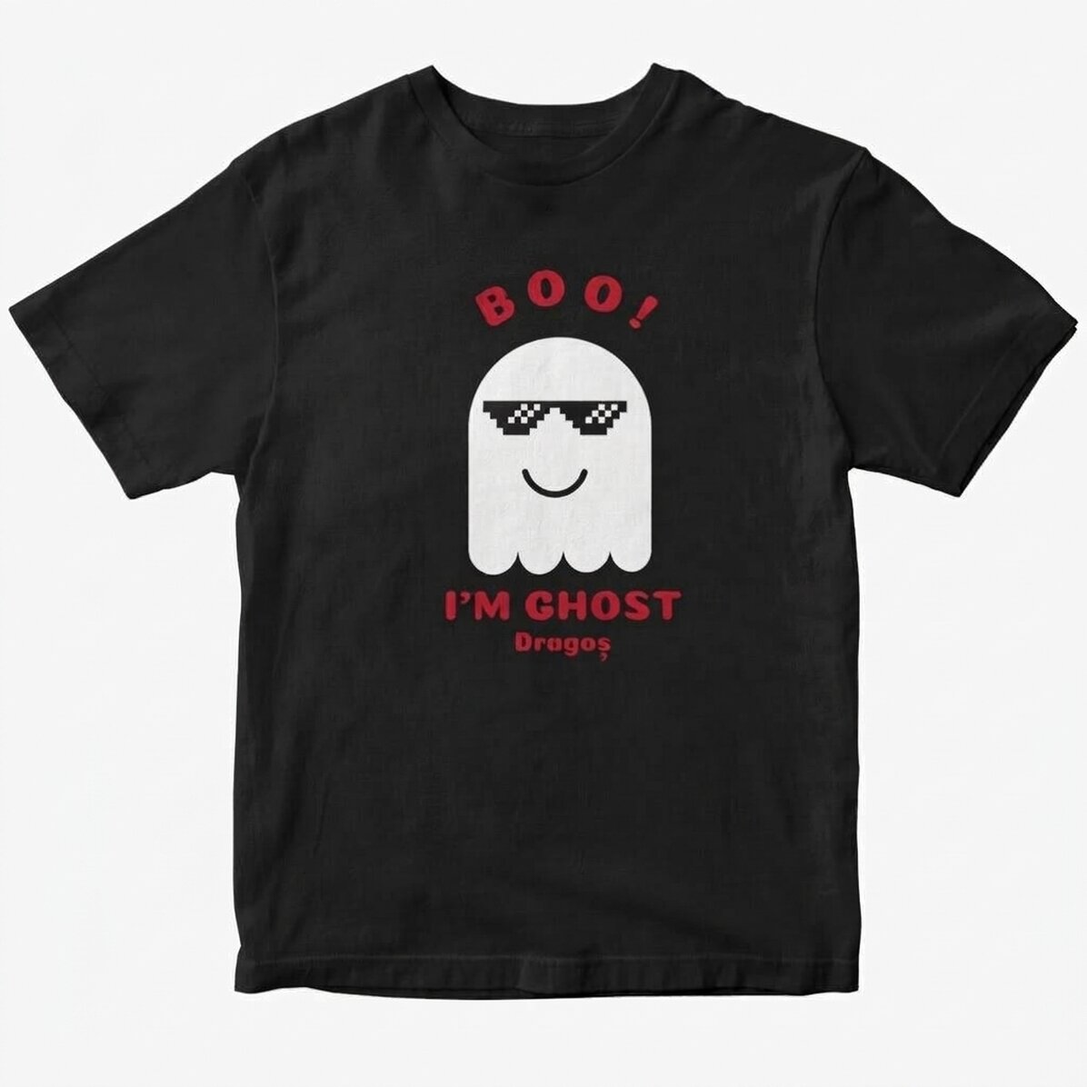 Personalisiertes Baumwoll-T-Shirt mit Aufdruck – Fantoma