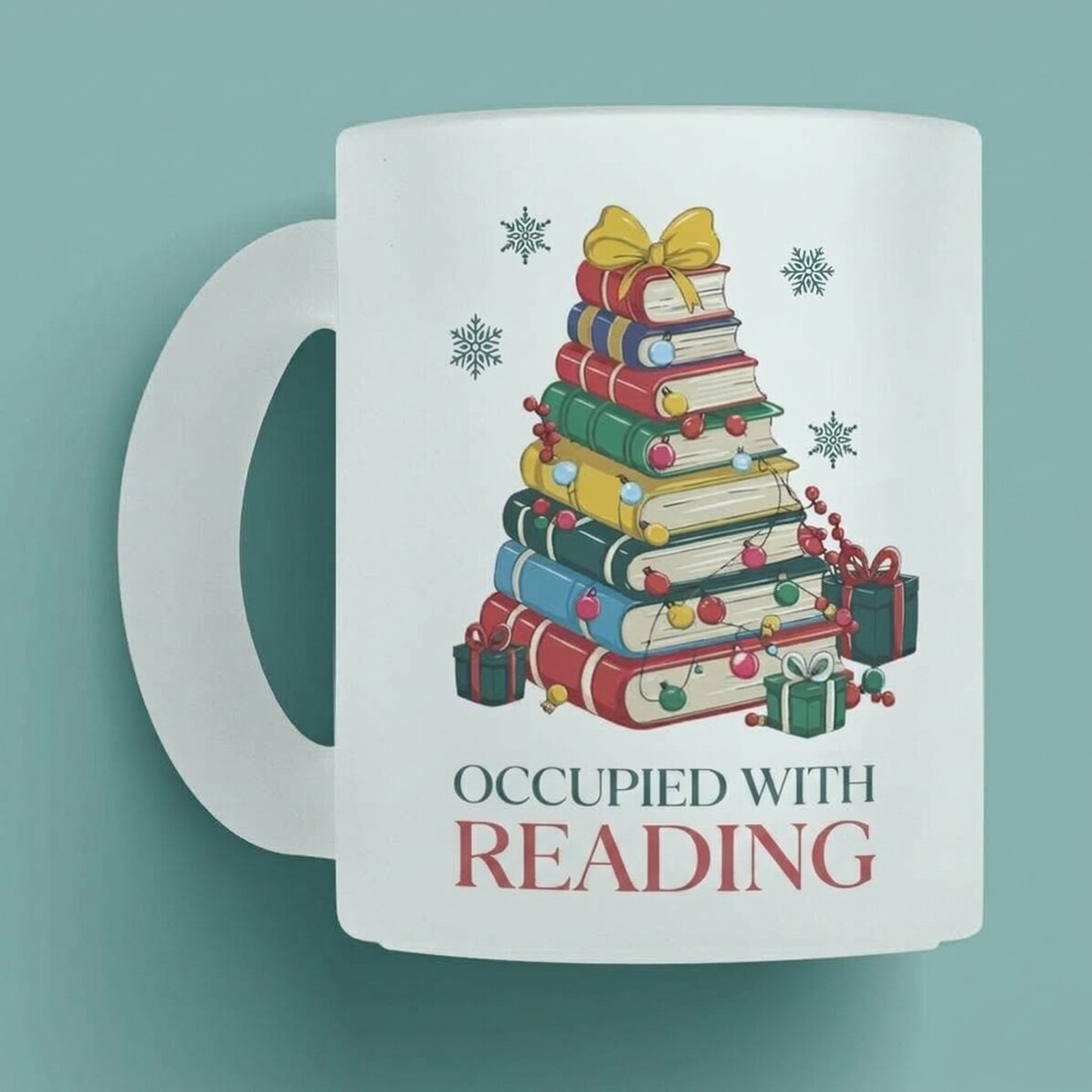 Personalisierte Tasse mit Namen und Botschaft – Weihnachten