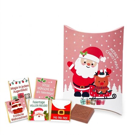 Geschenkset mit 5 Mini-Pralinen – Süße Grüße