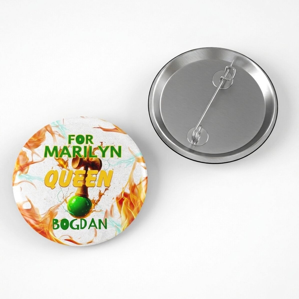 Personalisiertes Namensabzeichen – Lighthouse King