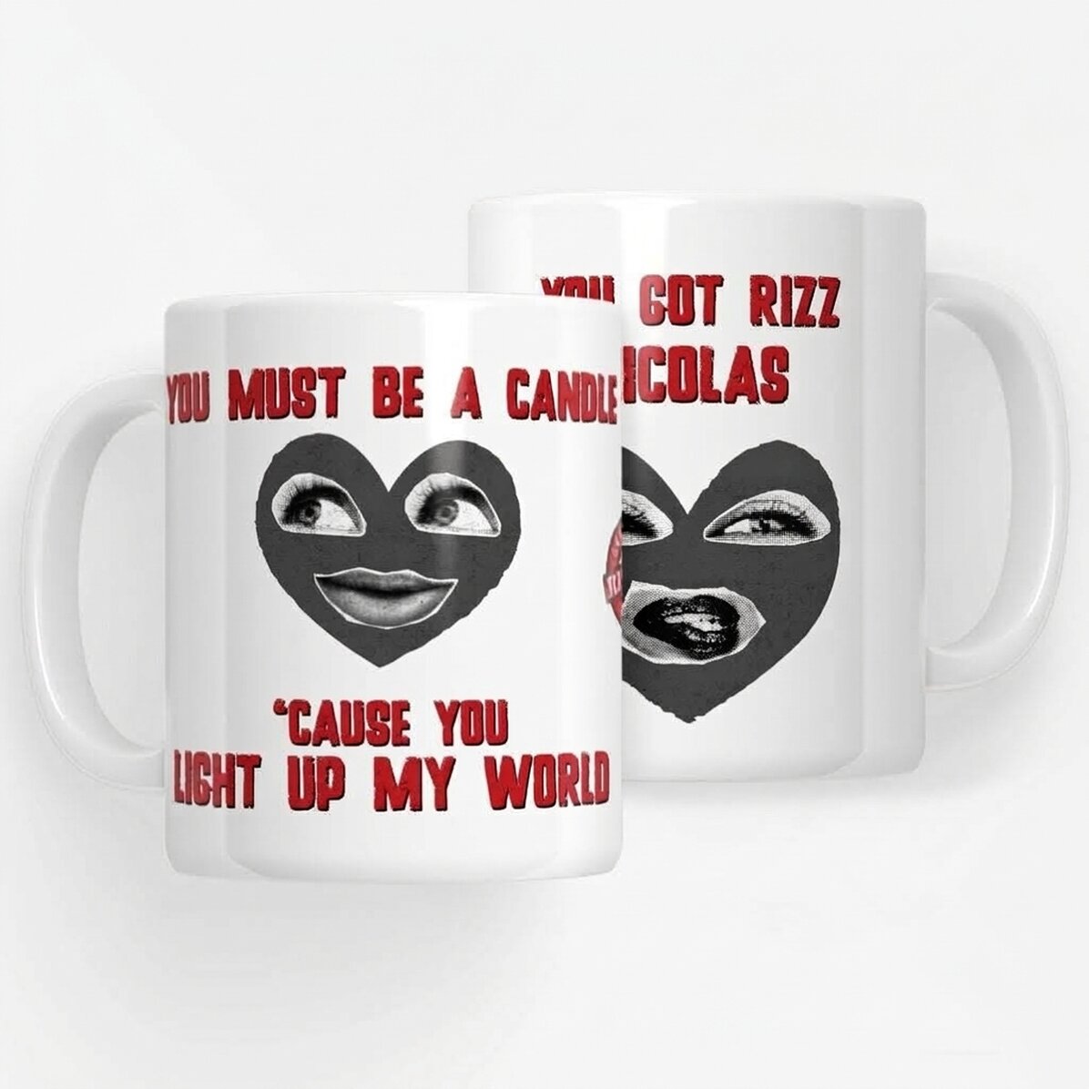Personalisierte Tasse mit Botschaft – Rizzler Boyfriend