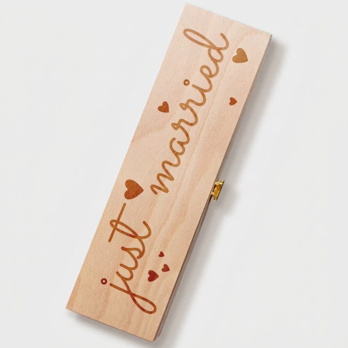 Weinkiste – „Just Married“
