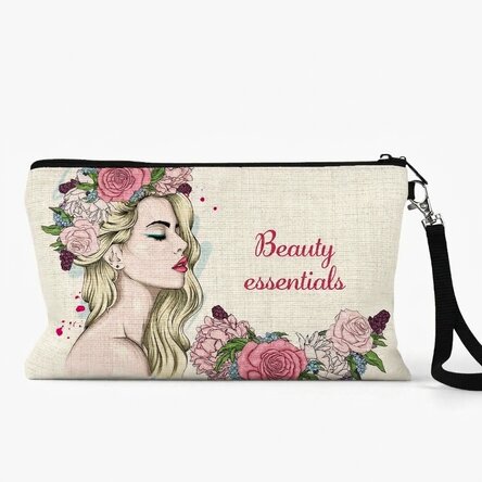 Individuell gestaltetes Make-up-Set mit Schriftzug – Beauty-Essentials