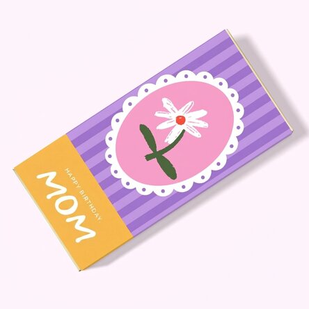 Personalisierte Schokolade mit Text – Frühling