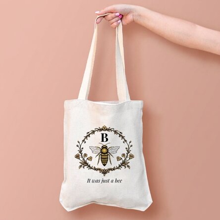 Personalisierte Tragetasche mit Aufdruck – Bee