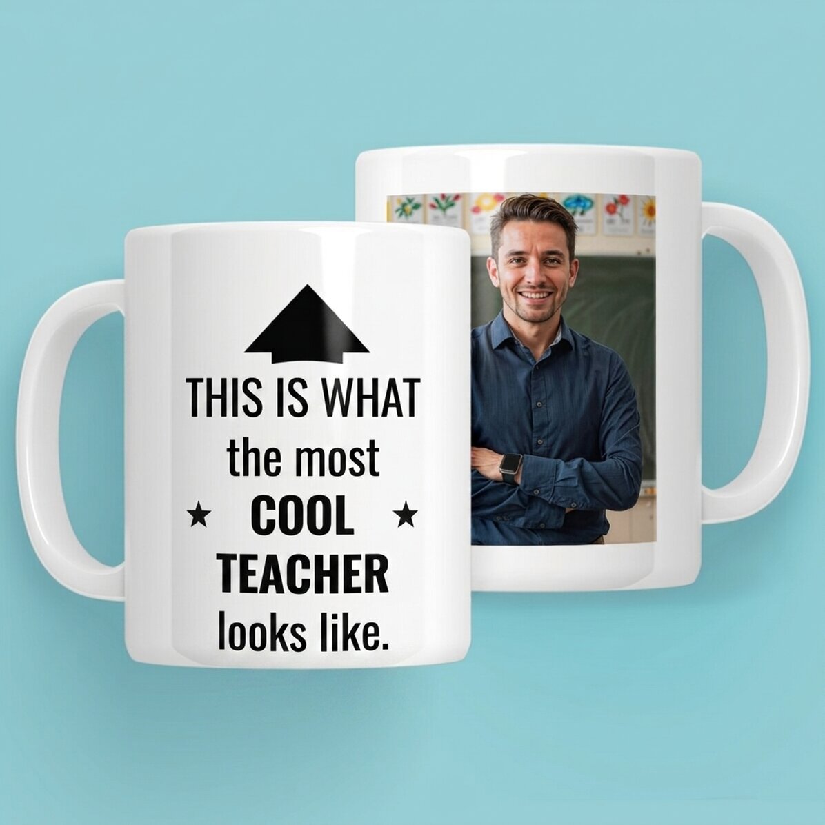 Personalisierte Tasse mit Foto und Text – So sieht sie aus