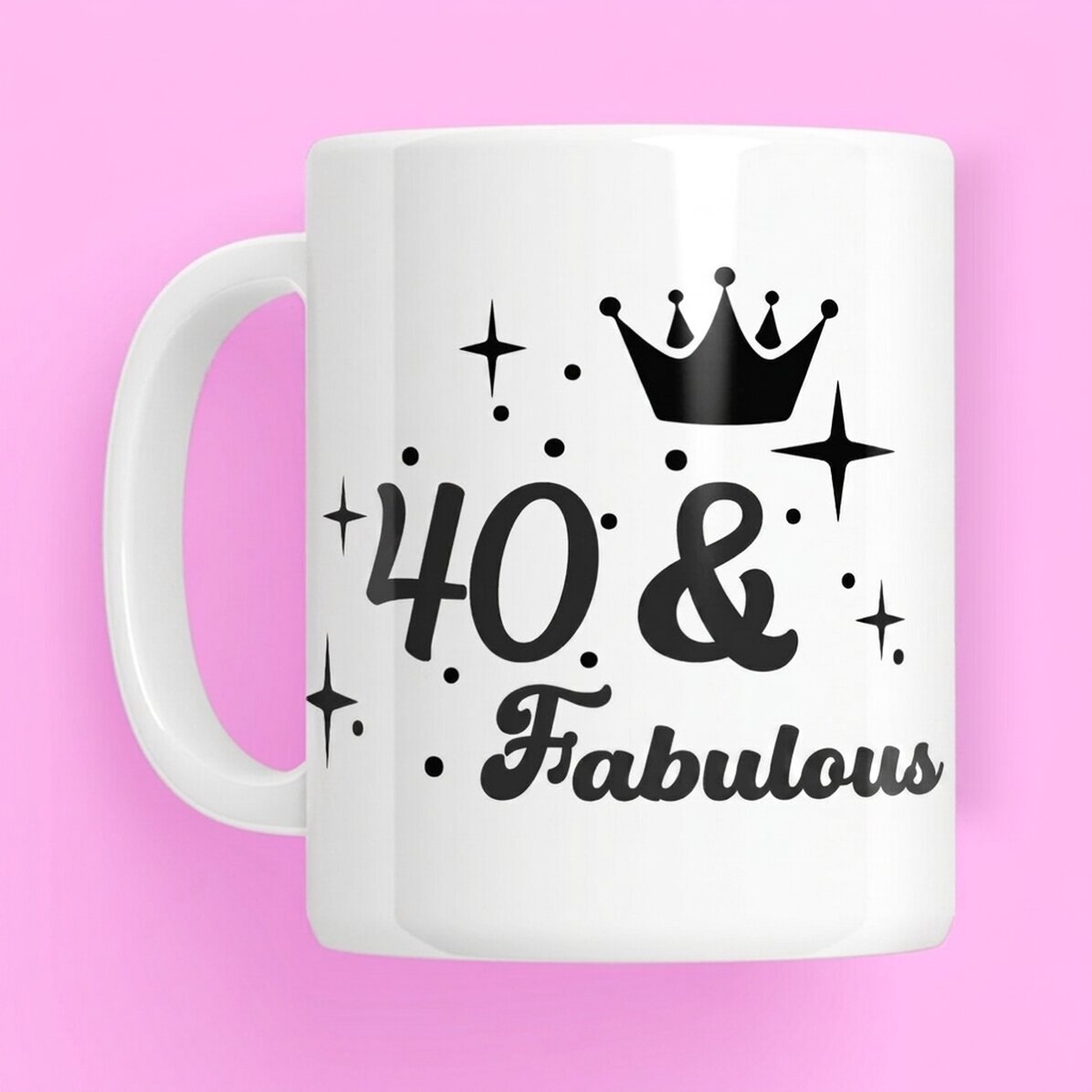 Personalisierte Tasse mit Text zum Geburtstag – Fabuloasa