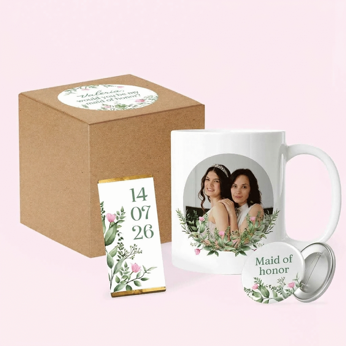 Geschenkset für Brautjungfern
