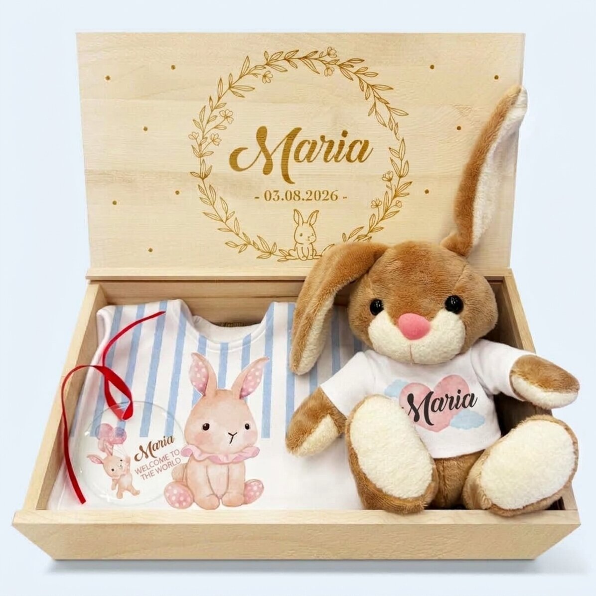 Geschenkset für Neugeborene – Mädchen