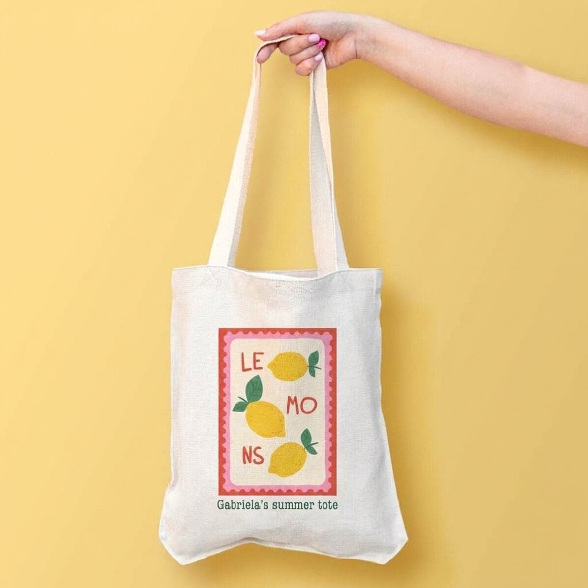 Personalisierte Tasche mit Botschaft – Summer