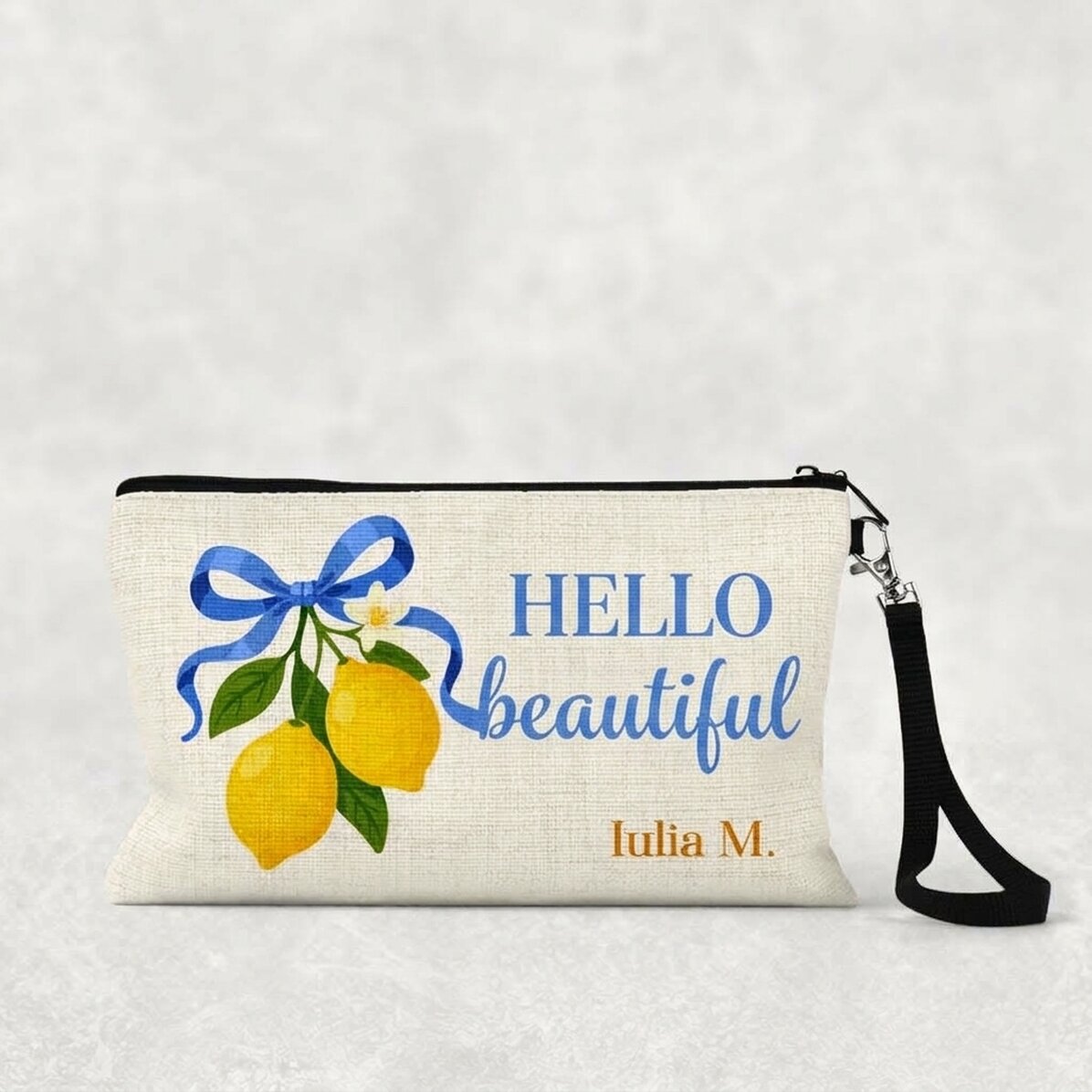 Individuell gestaltetes Make-up-Set mit Schriftzug – Ciao bella