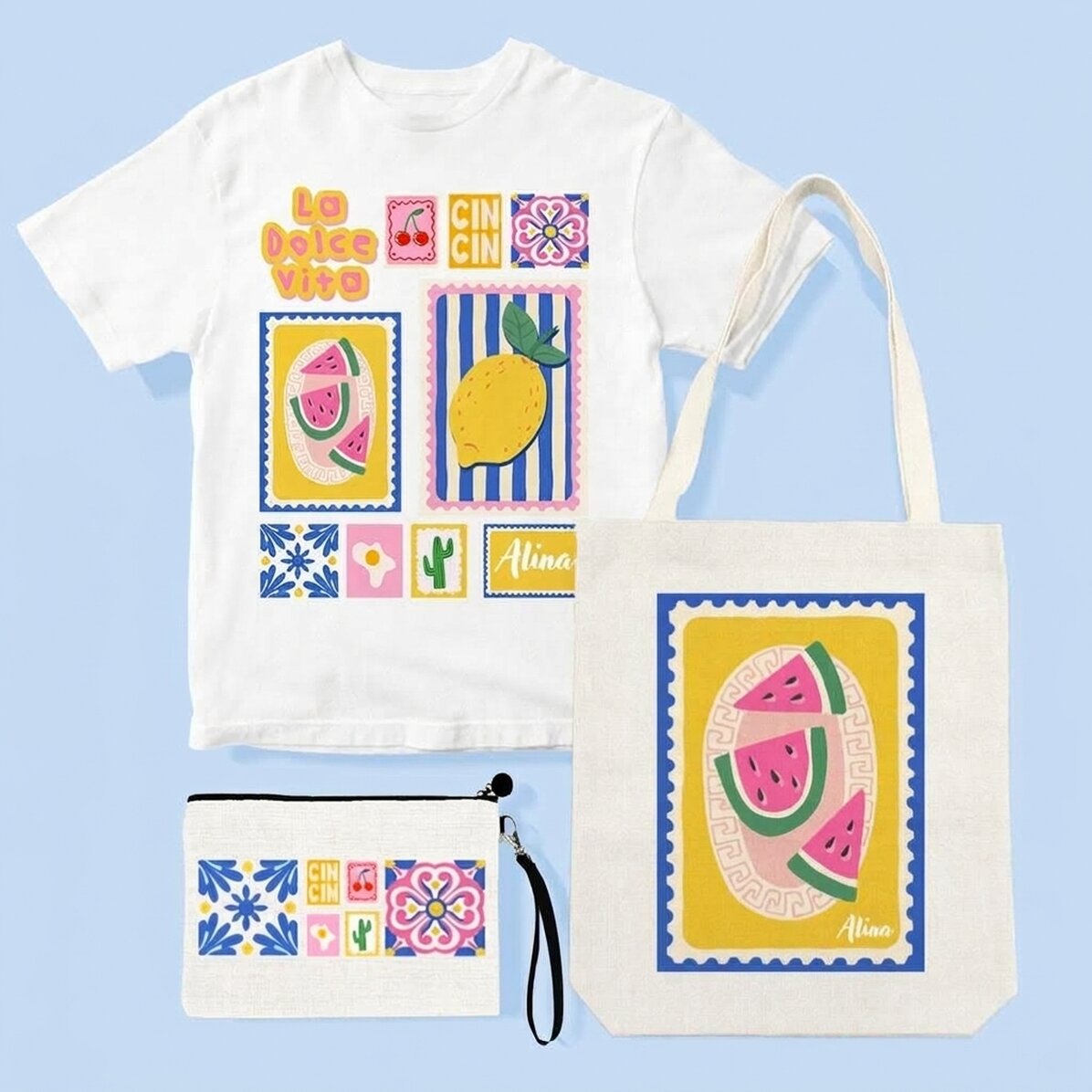 Personalisiertes Geschenkset – Sommer