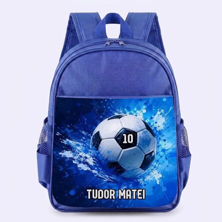 Personalisierter Schulranzen mit Aufdruck – Fußball