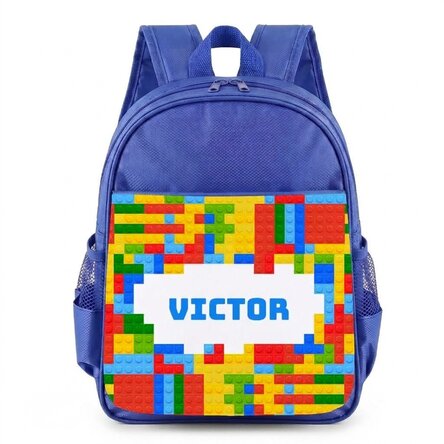 Personalisierter Schulranzen mit Text – Lego