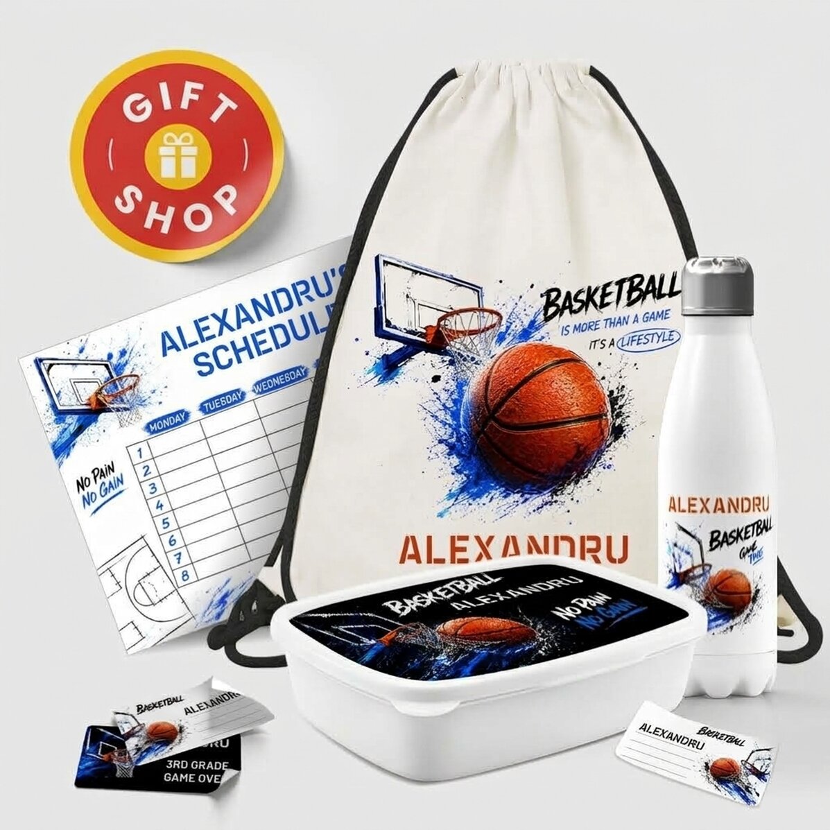 Individuelles Schul-Set – Basketball