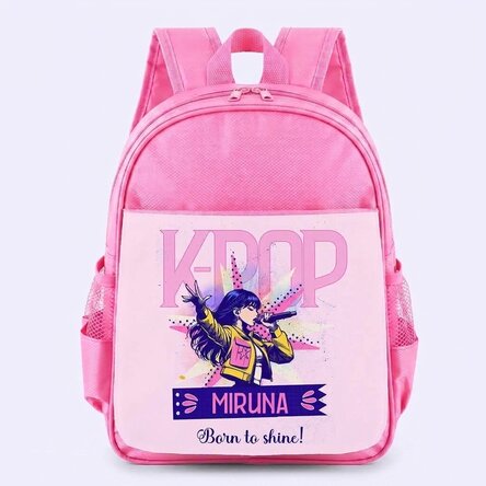 Personalisierter Schulranzen mit Text – Kpop