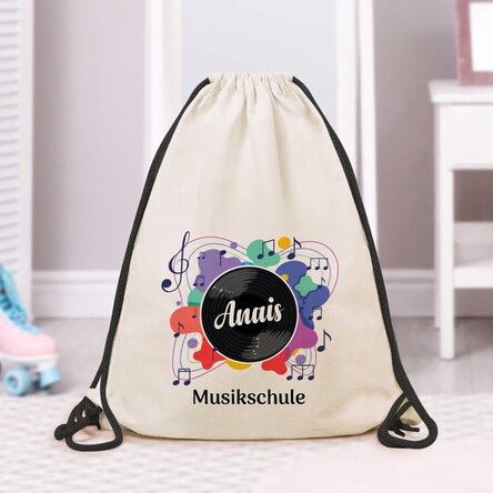 Personalisierter Rucksack mit Aufdruck – Musik
