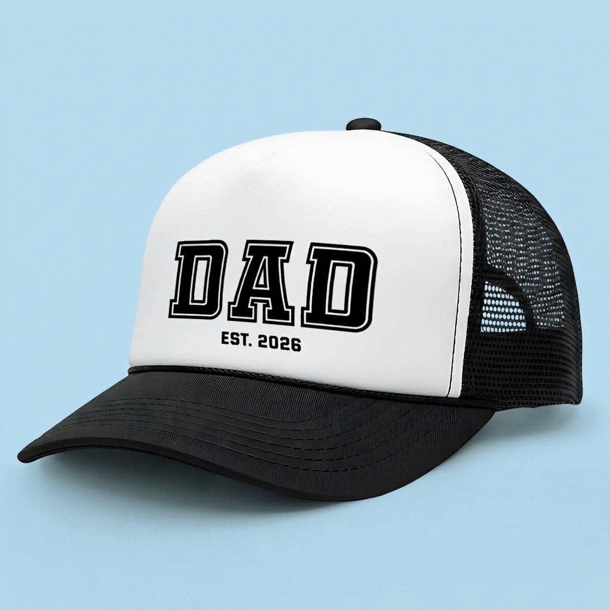 Personalisierte Kappe mit Schriftzug – Dad / Mom
