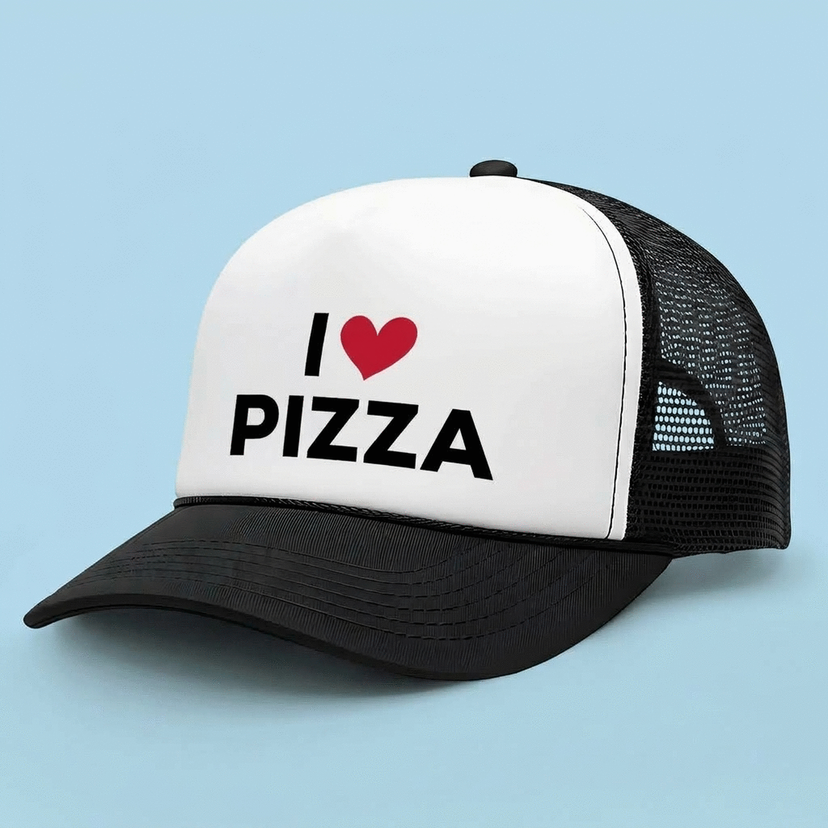 Personalisierte Mütze mit Aufdruck – I love...