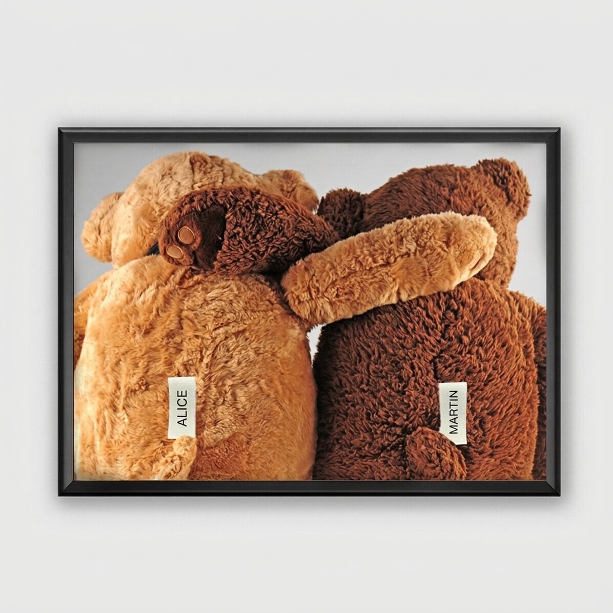 Individuell gestaltetes Bild – Teddybären