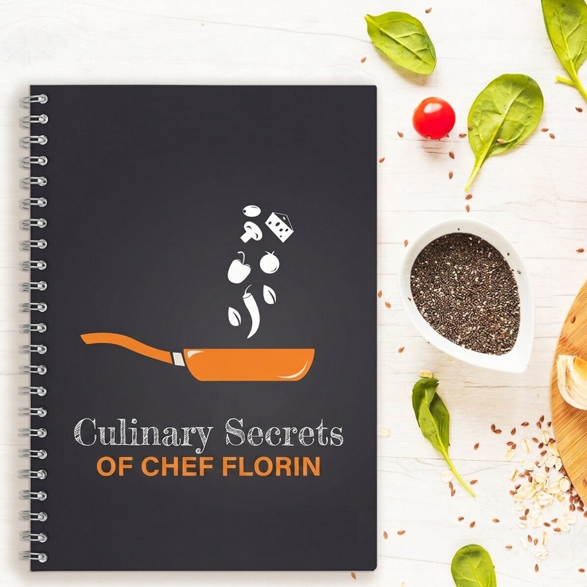 Personalisiertes Notizbuch – Die Geheimnisse eines Masterchefs