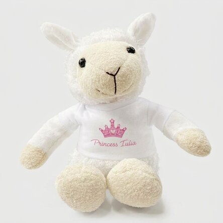 Personalised sheep plush toy - Princess
