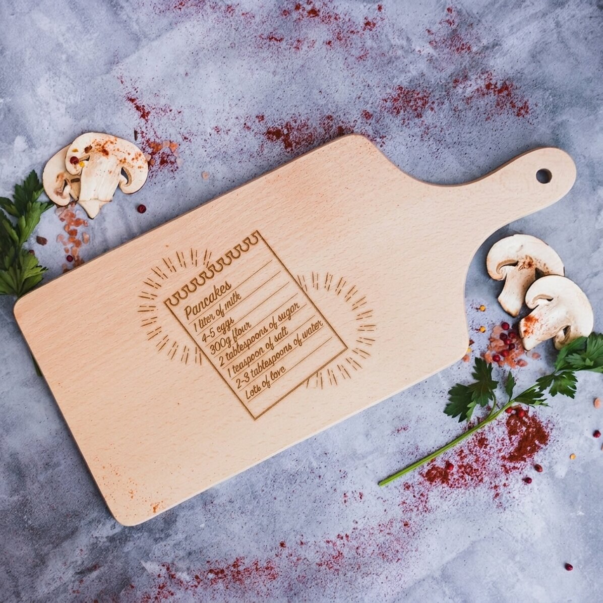 Individuell angepasster Zerkleinerer mit deinem Rezept