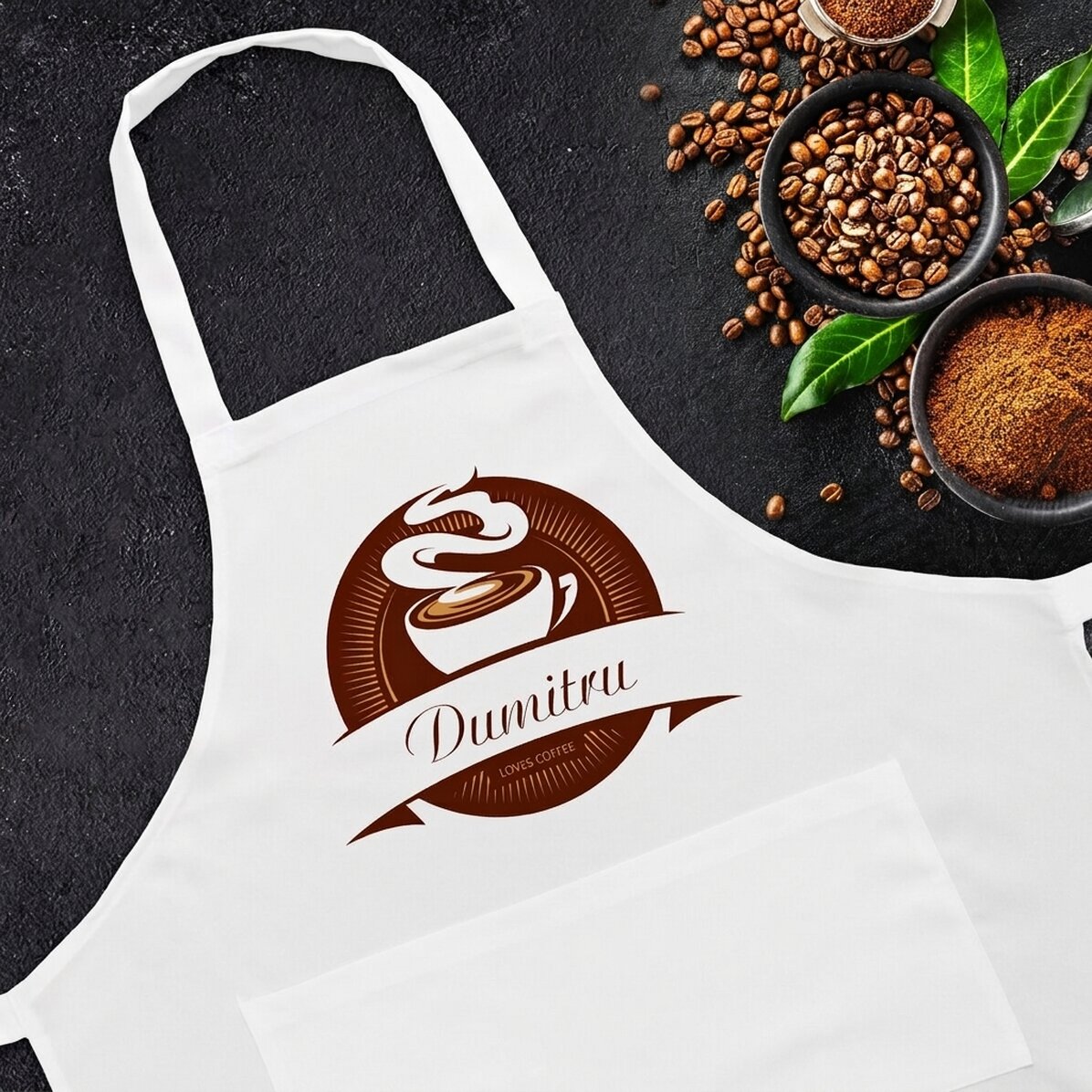 Customised apron - Coffee Expert