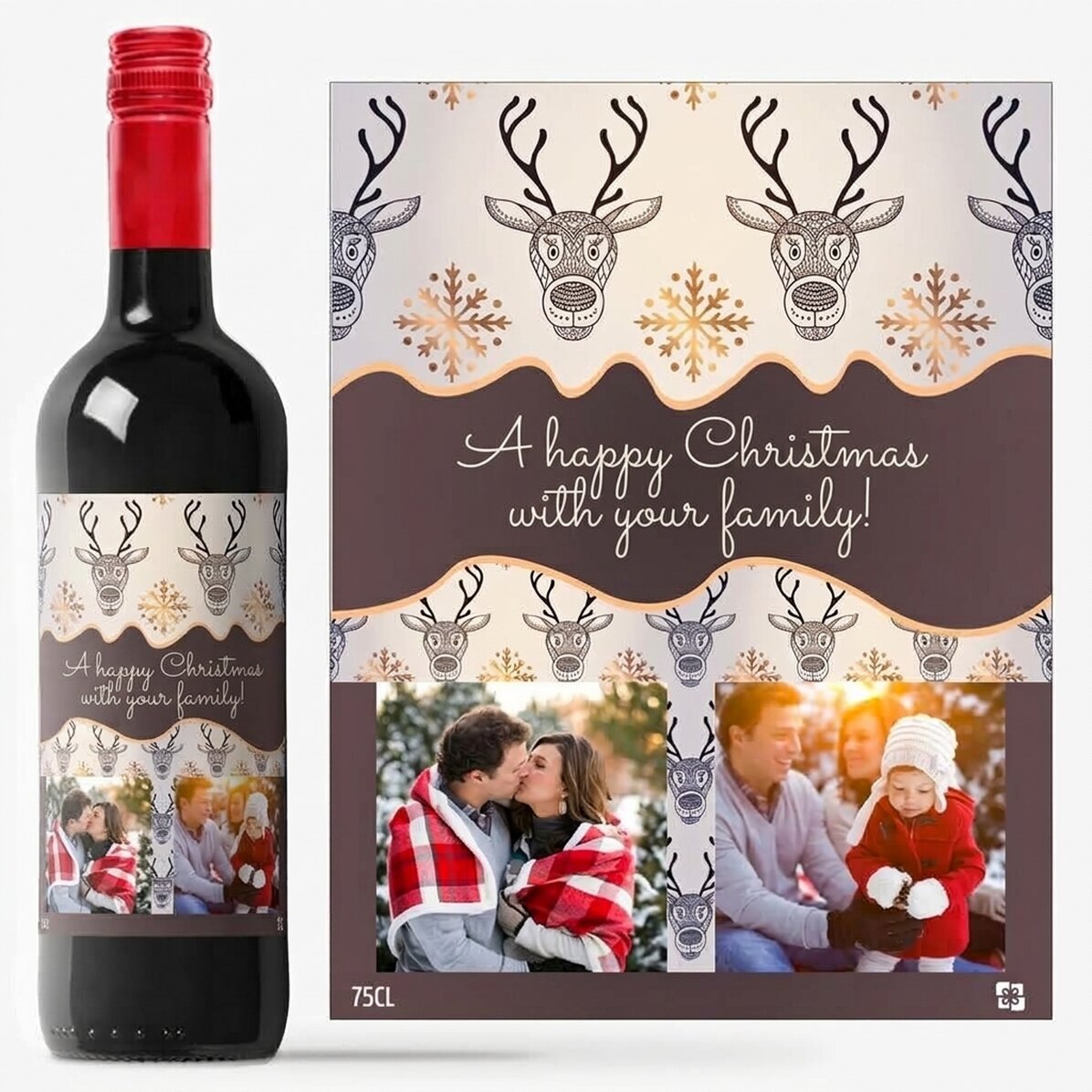 Personalisierter Wein „Golden Antlers“