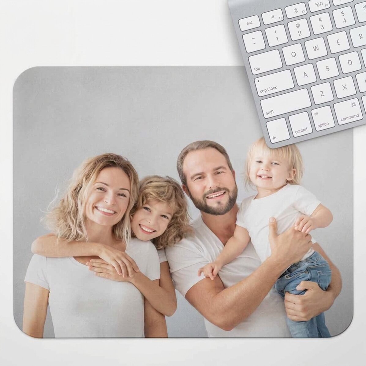 Individuell gestaltetes XL-Mauspad mit einem Foto