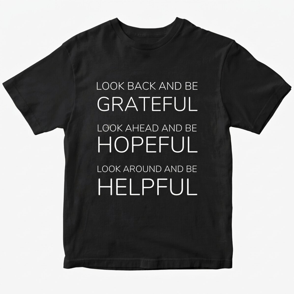 Personalisiertes T-Shirt mit Text – Porträt