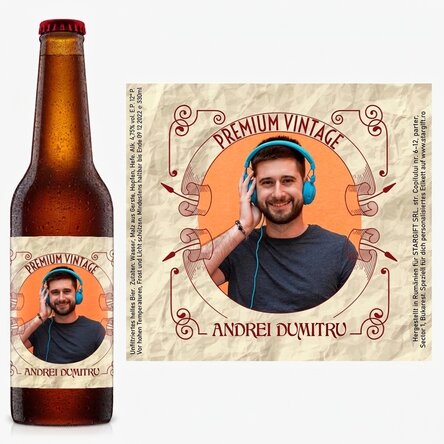 Individuell gestaltetes Bier – Premium Vintage