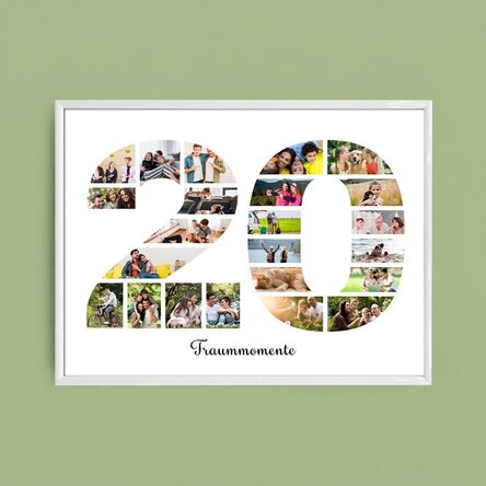 Individuell gestaltetes Landschaftsbild mit Fotos und Text – 20