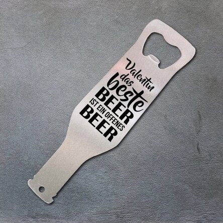 Personalisierter Bieröffner – Das beste Bier ist ein geöffnetes Bier