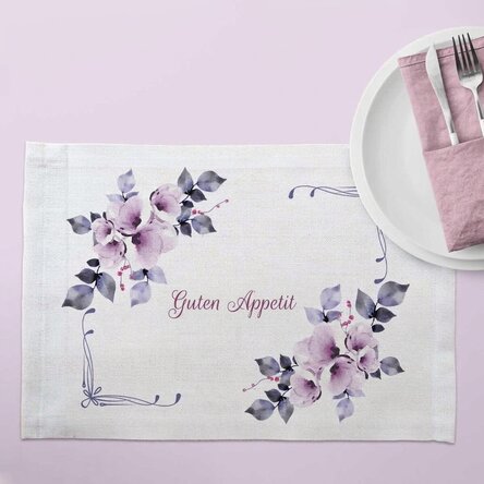 Individuell gestalteter Tellerhalter – Guten Appetit